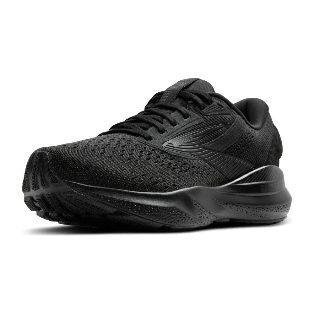 Brooks Women's Adrenaline GTS 24 Wide Black/Black/Ebony 120426-1D-020